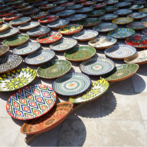 Assiettes, Ouzbékistan