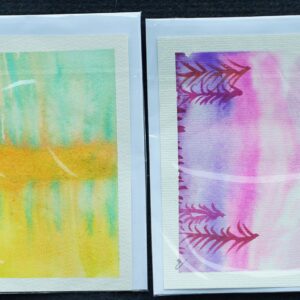 Aquarelle Cartes A6